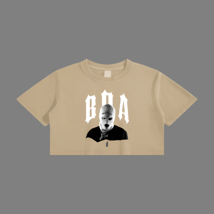 BDA Washed Cropped Tee