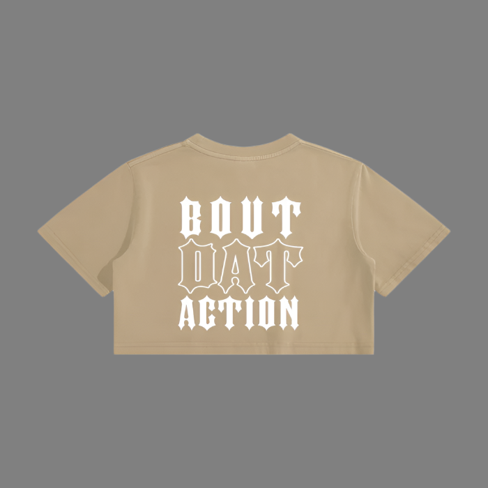 BDA Washed Cropped Tee
