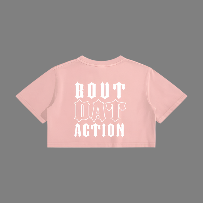 BDA Washed Cropped Tee