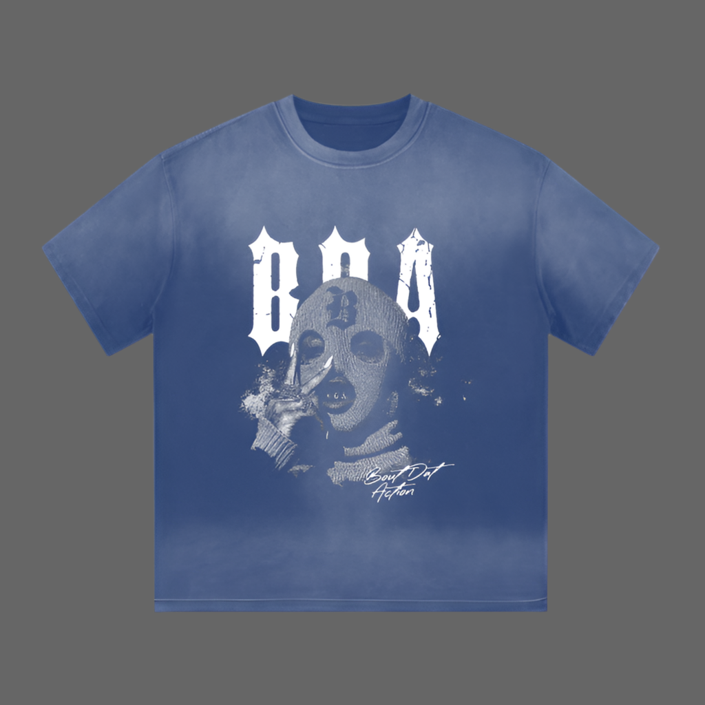 BDA Washed Drop Shoulder Tee