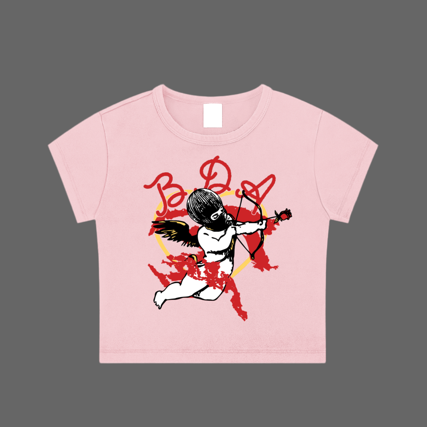 BDA LOVE Women's Cropped Shirt