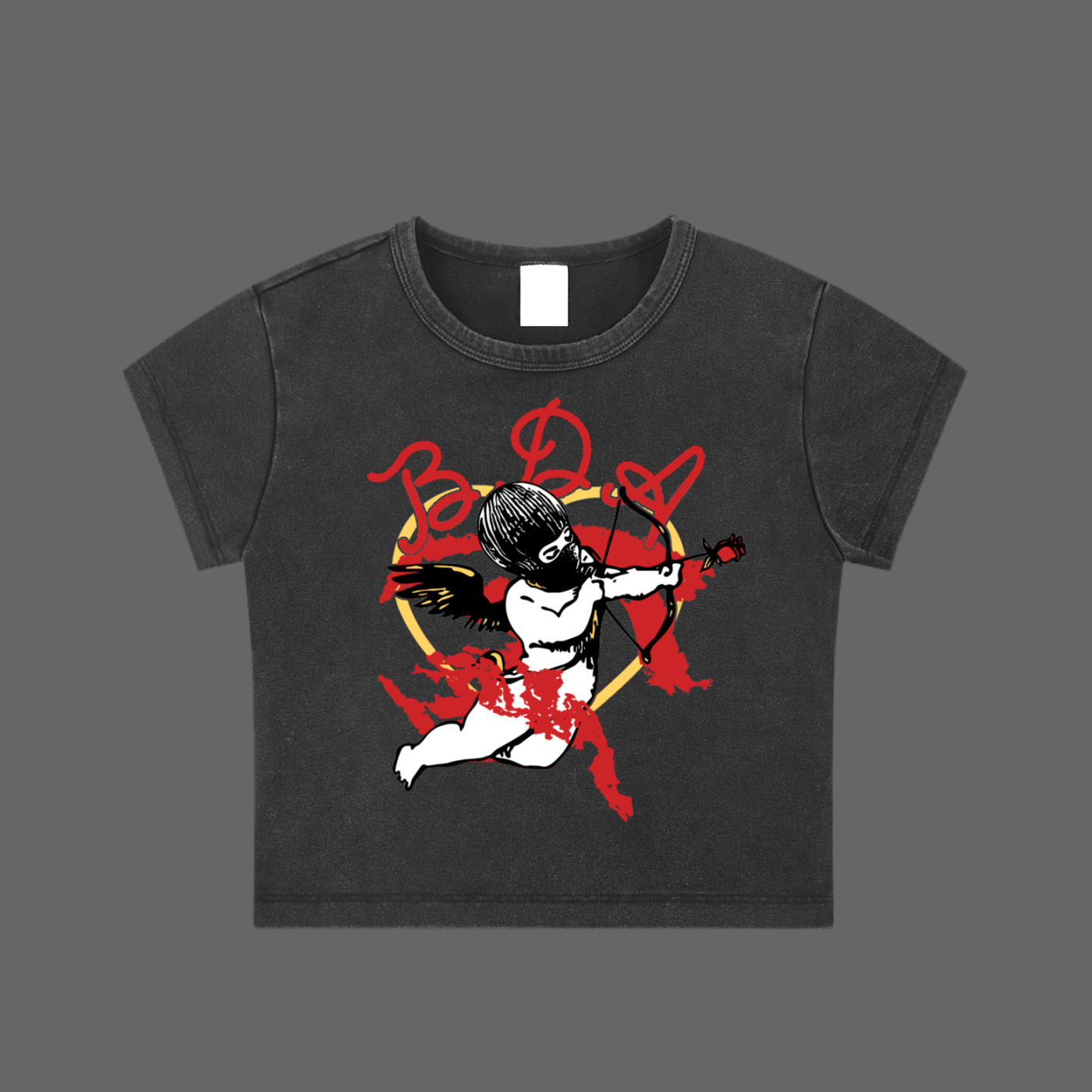 BDA LOVE Women's Cropped Shirt