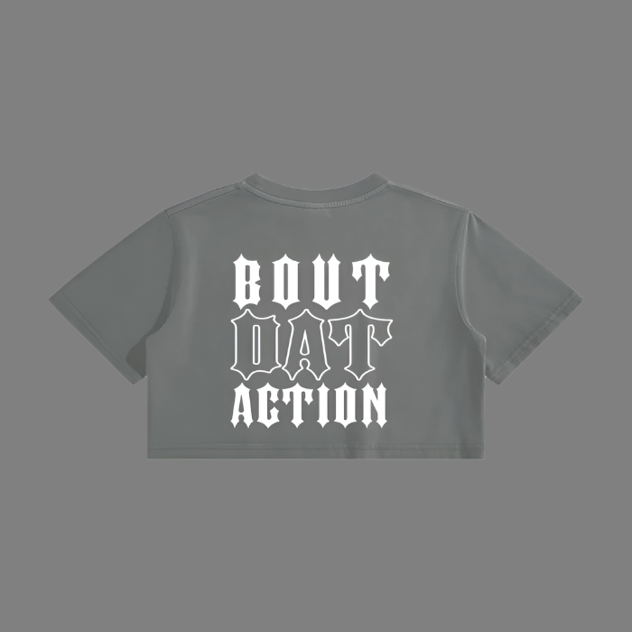 BDA Washed Cropped Tee