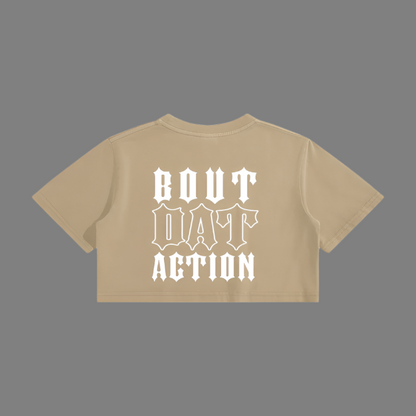 BDA Washed Cropped Tee