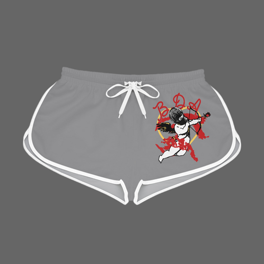 BDA LOVE Grey Relaxed Shorts
