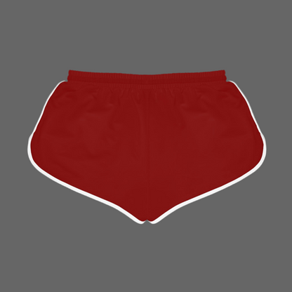 BDA LOVE Red Relaxed Shorts