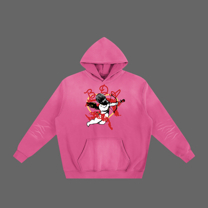 BDA LOVE Pink Hoodie