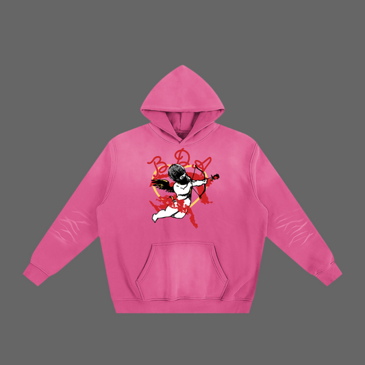 BDA LOVE Pink Hoodie