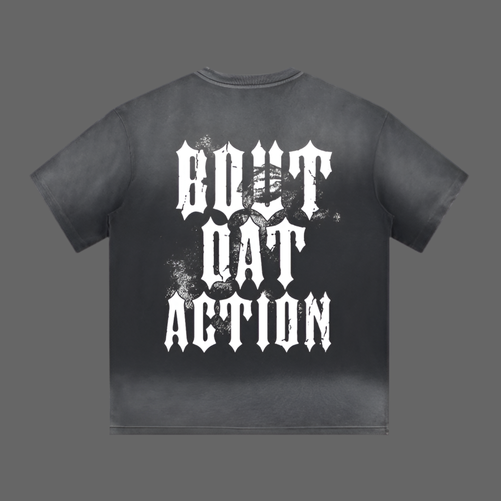 BDA Washed Drop Shoulder Tee