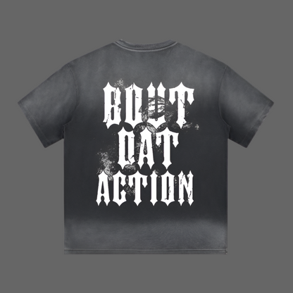 BDA Washed Drop Shoulder Tee
