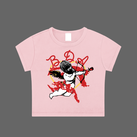 BDA LOVE Women's Cropped Shirt