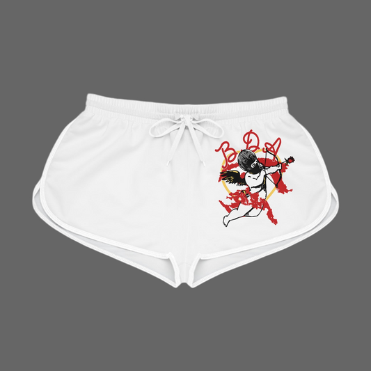 BDA LOVE White Relaxed Shorts