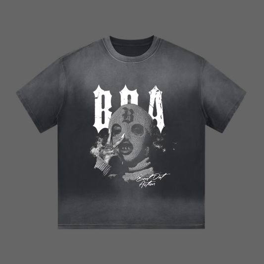 BDA Washed Drop Shoulder Tee