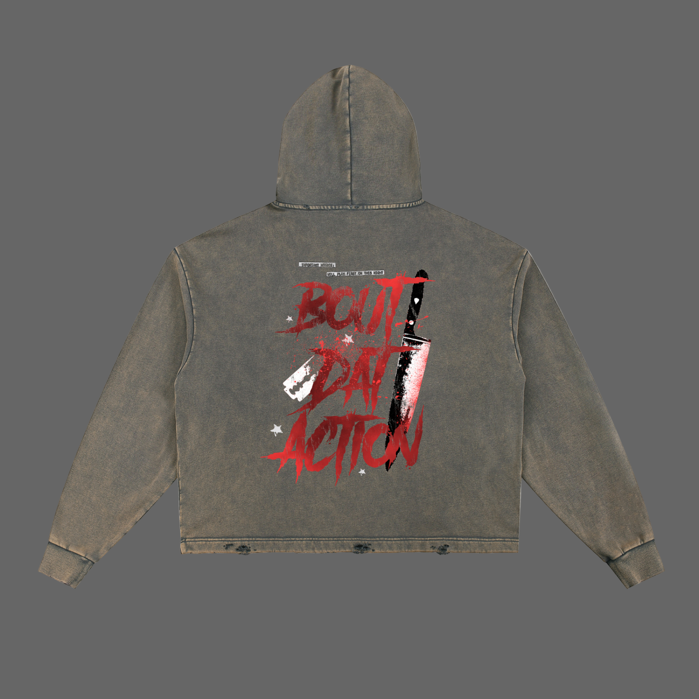 BDA Halloween Vintage Hoodie